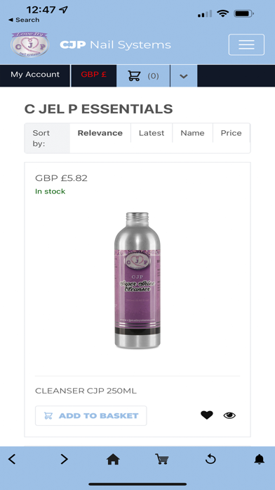 CJP Nail Systems screenshot 1