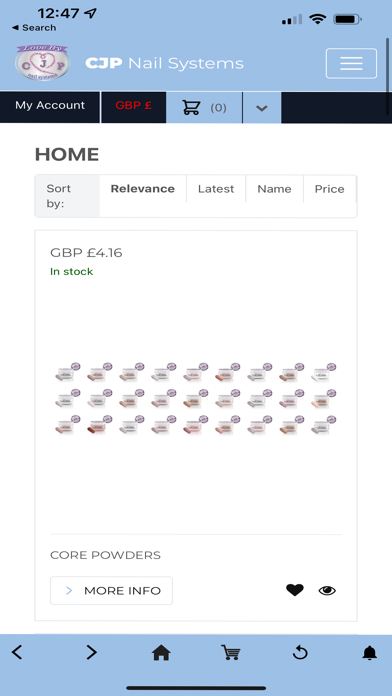 CJP Nail Systems screenshot 2