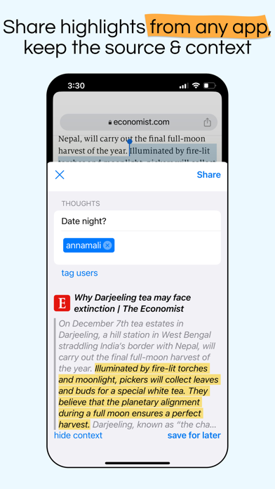 Clammer - Weave Your Worldview screenshot 3