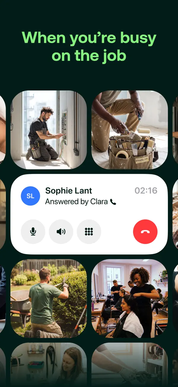 Clara - Your AI Receptionist screenshot 4