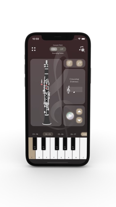 Clarinet Fingering Chart Tool screenshot 6