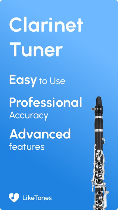 Clarinet Tuner - LikeTones screenshot 4