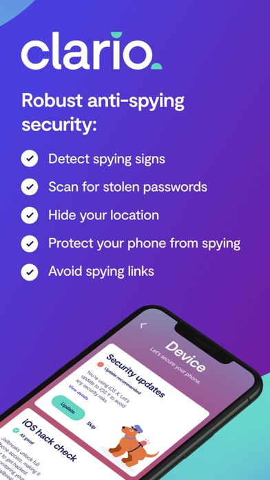 Clario: Privacy & Security screenshot 8