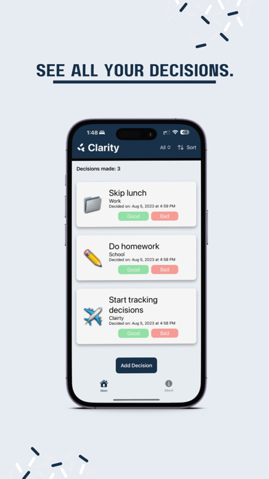Clarity - Decision Manager screenshot 7