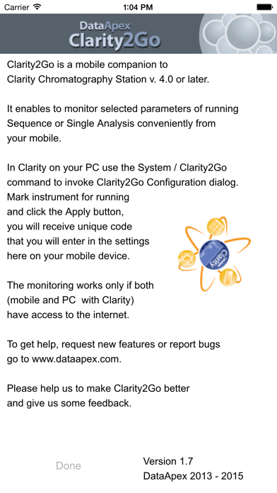 Clarity2Go screenshot 1
