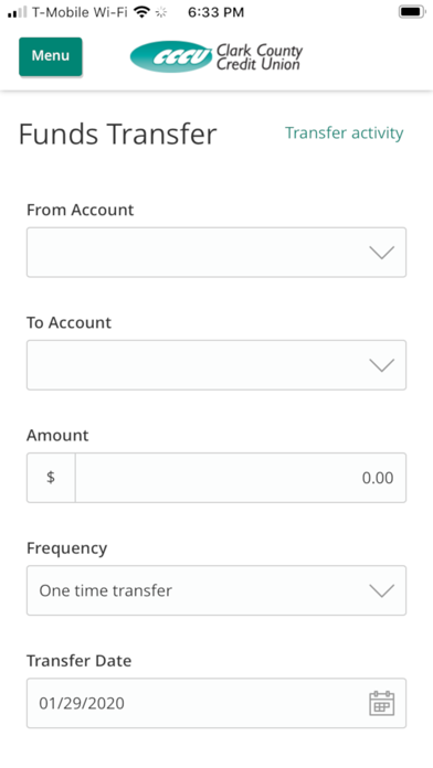 Clark County Credit Union screenshot 2