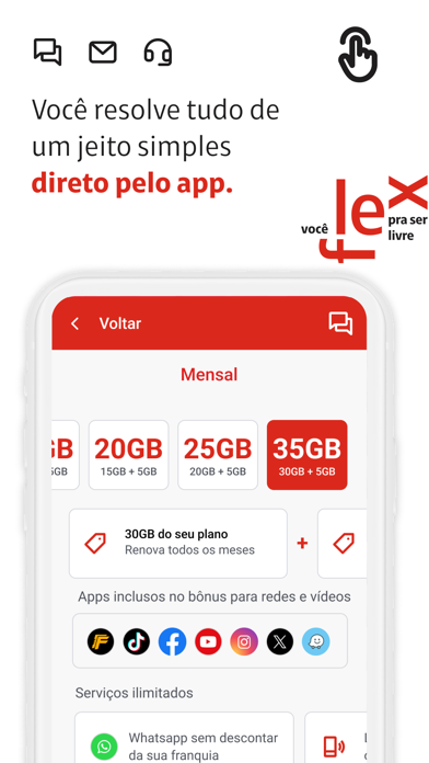 Claro flex screenshot 2