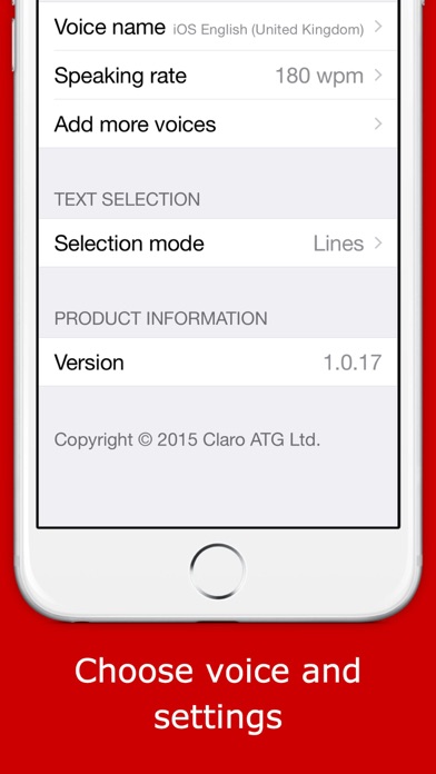 Claro ScanPen screenshot 1