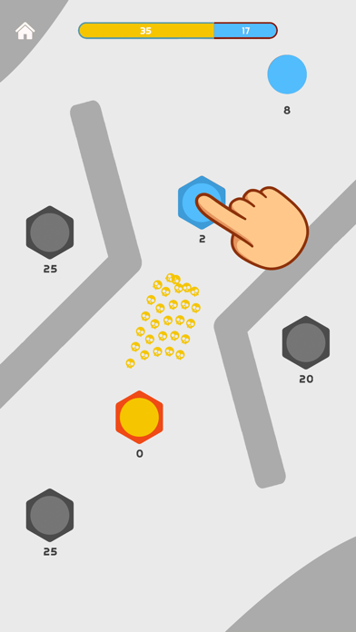Clash of Dots - 1v1 RTS screenshot 1