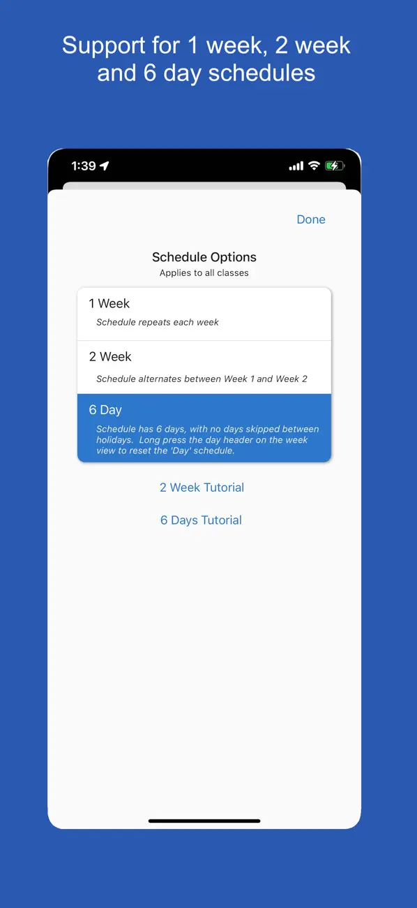 Class Planner (cloud) screenshot 1
