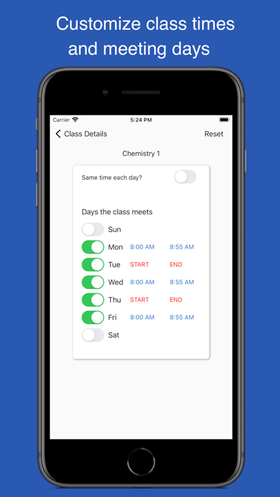 Class Planner for teachers screenshot 2