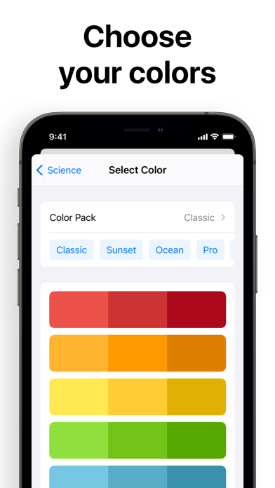 Class Timetable - Schedule App screenshot 4