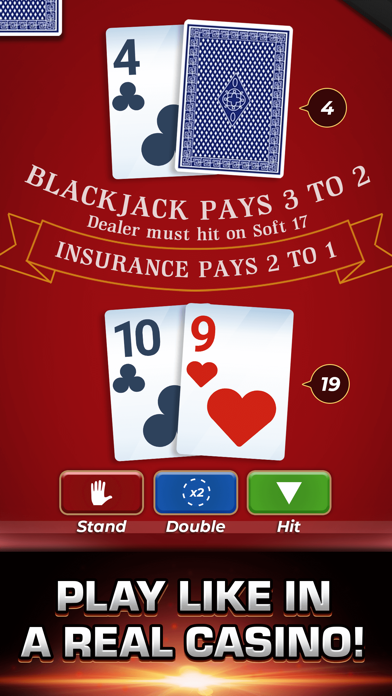 Classic Blackjack: 21 Casino screenshot 1
