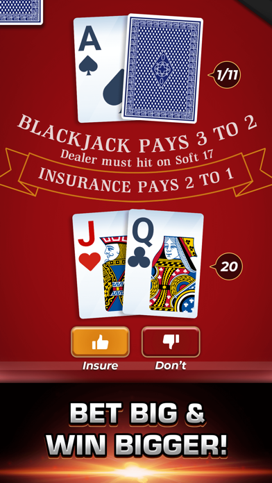 Classic Blackjack: 21 Casino screenshot 3