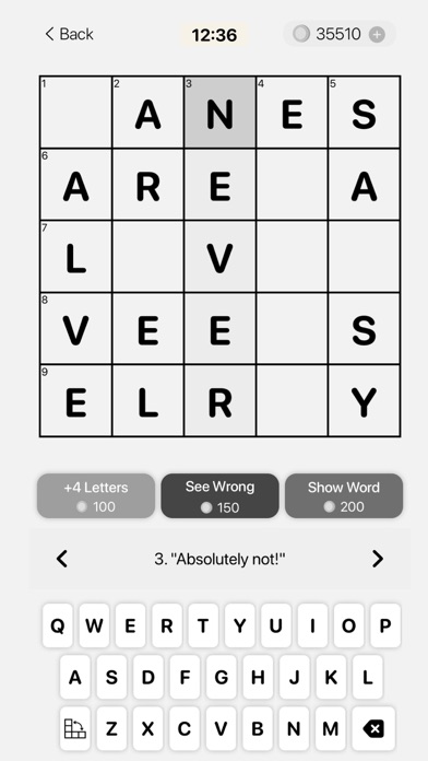 Classic Crossword Puzzles screenshot 1
