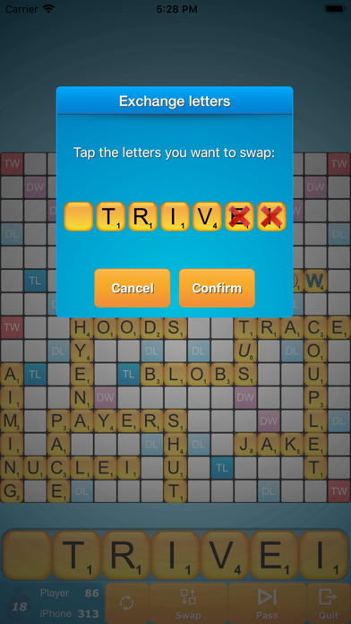Classic Words (solo word game) screenshot 2