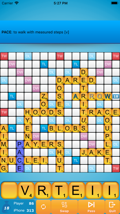 Classic Words (solo word game) screenshot 3