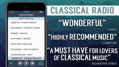Classical Radio+ screenshot 1