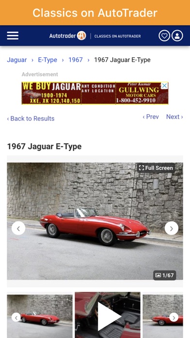 Classics on Autotrader screenshot 2