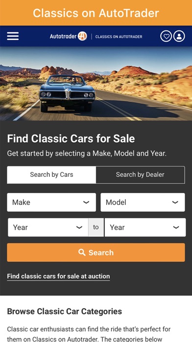 Classics on Autotrader screenshot 1