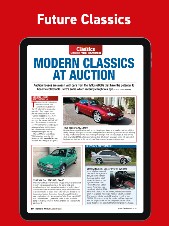 Classics World Magazine screenshot 4