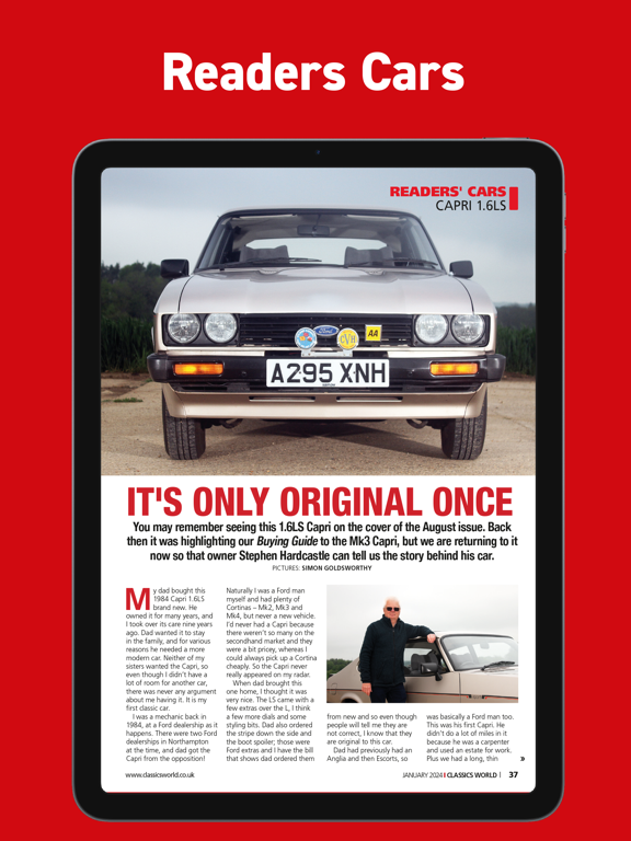 Classics World Magazine screenshot 8