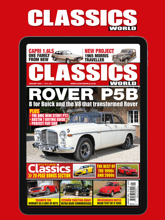 Classics World Magazine screenshot 10