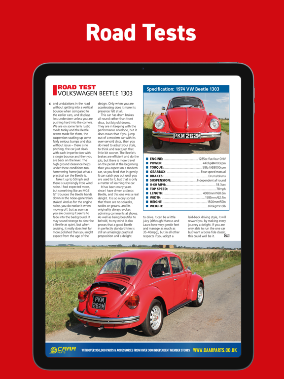 Classics World Magazine screenshot 7