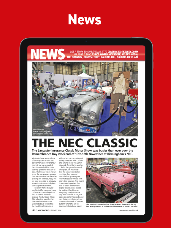 Classics World Magazine screenshot 9