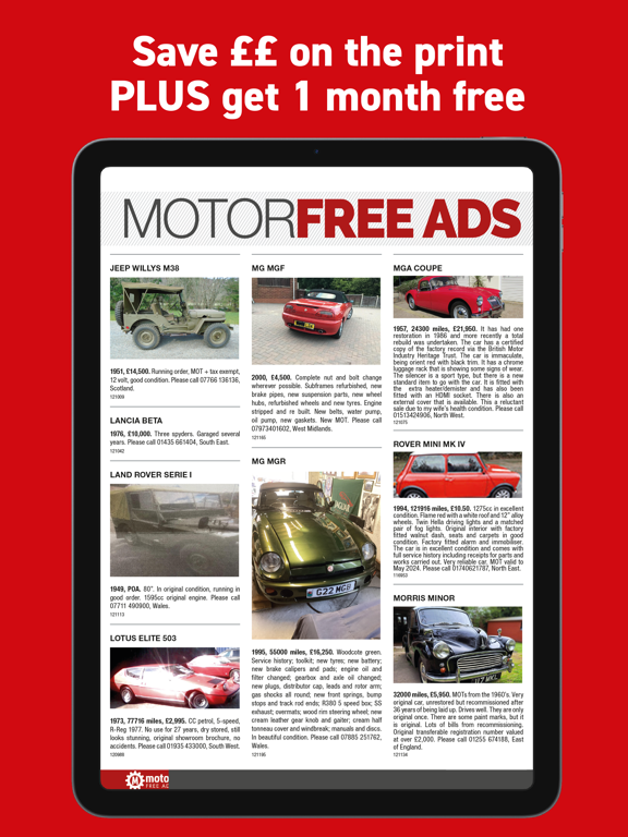 Classics World Magazine screenshot 1