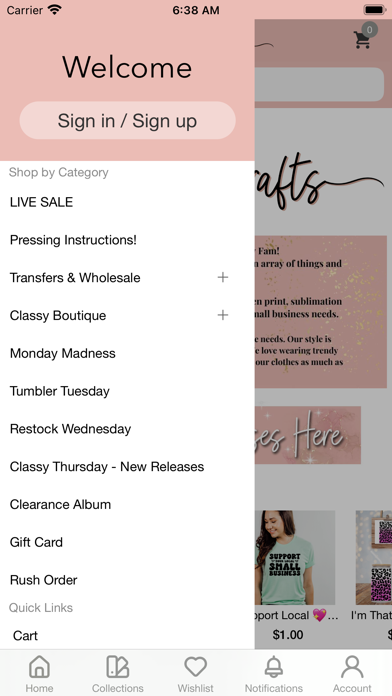 Classy Crafts Transfers screenshot 4