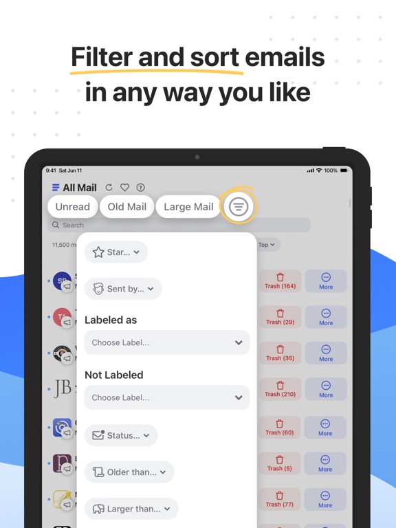 Clean Email: Inbox Cleaner screenshot 2