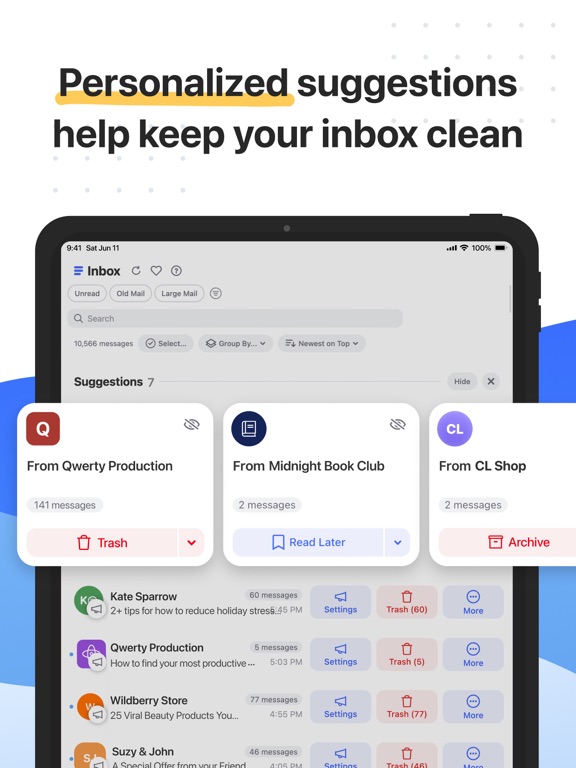 Clean Email: Inbox Cleaner screenshot 4