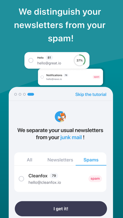 Cleanfox - Email Cleaner screenshot 5