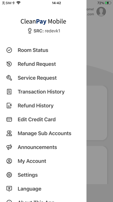 CleanPay Mobile screenshot 1