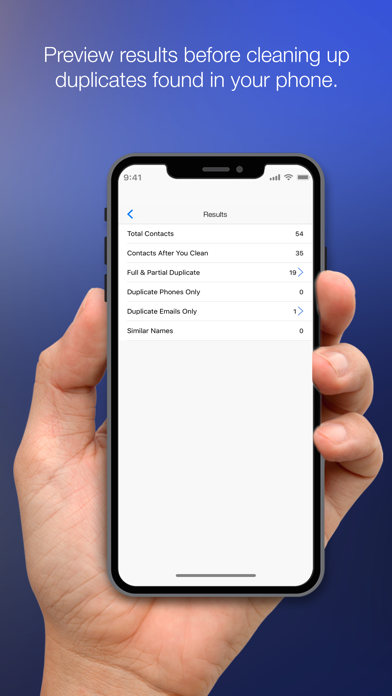 Cleanup Duplicate Contacts! screenshot 4