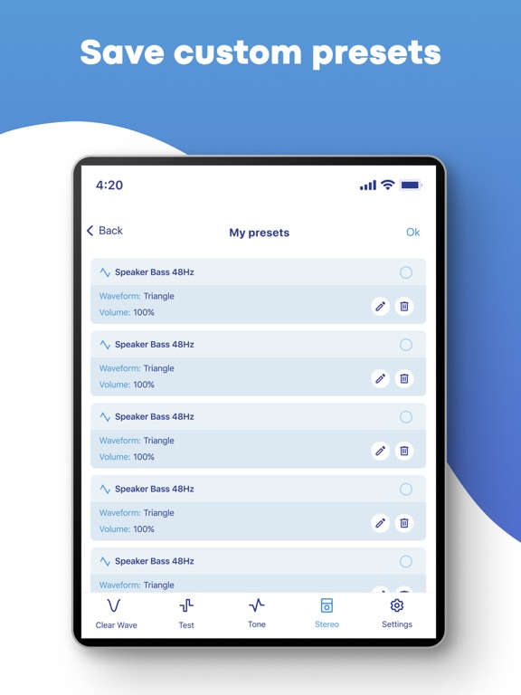 Clear Stereo Sound-Clean Wave screenshot 2