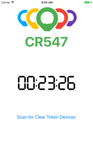 ClearToken App screenshot 1