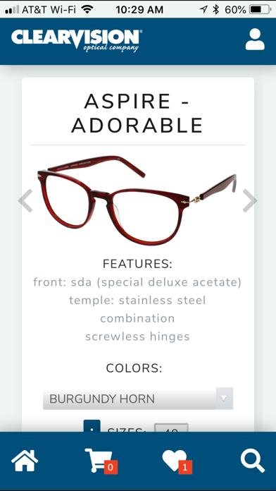ClearVision Optical Catalog screenshot 1