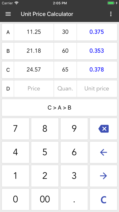 ClevCalc - Calculator screenshot 1