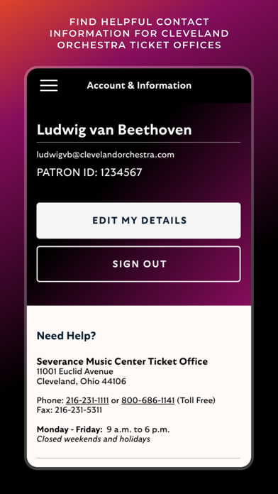 Cleveland Orch screenshot 2