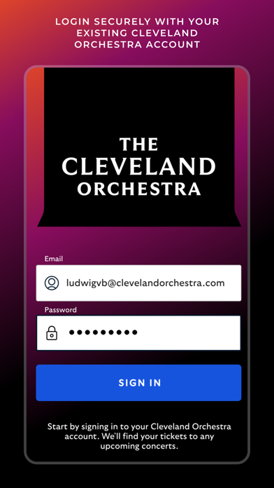 Cleveland Orch screenshot 1