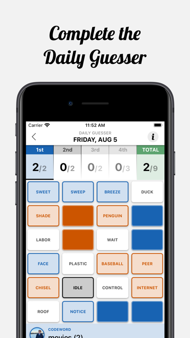 CleverWords - Fun Word Game screenshot 1
