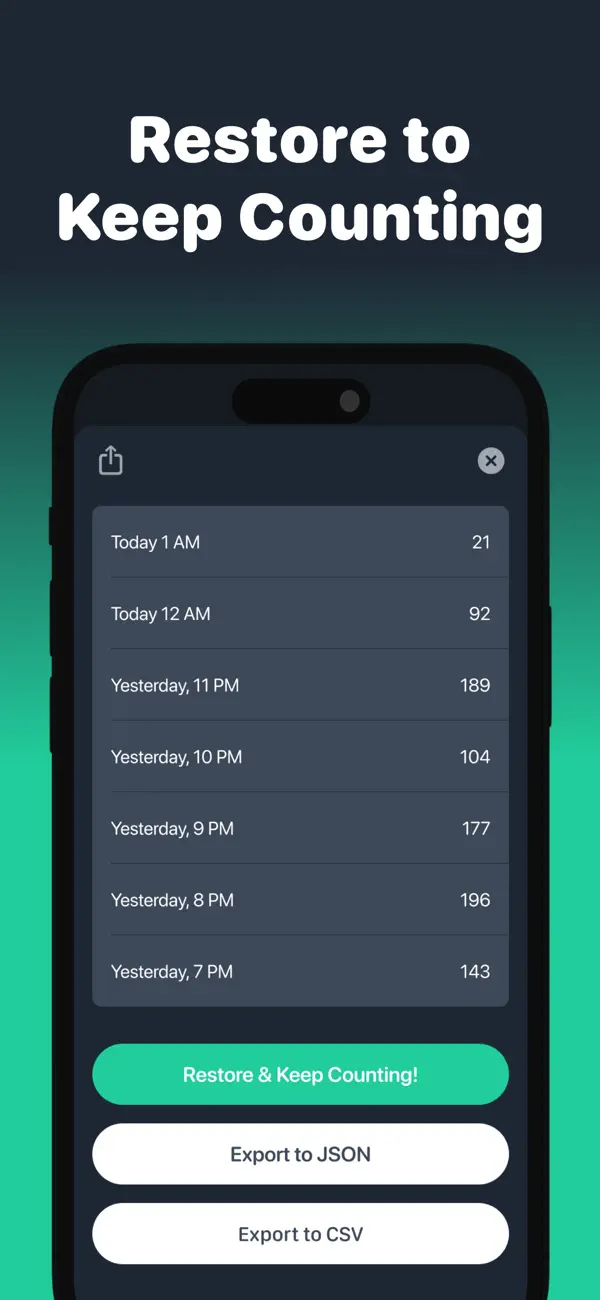 Click Counter by Clicker screenshot 2