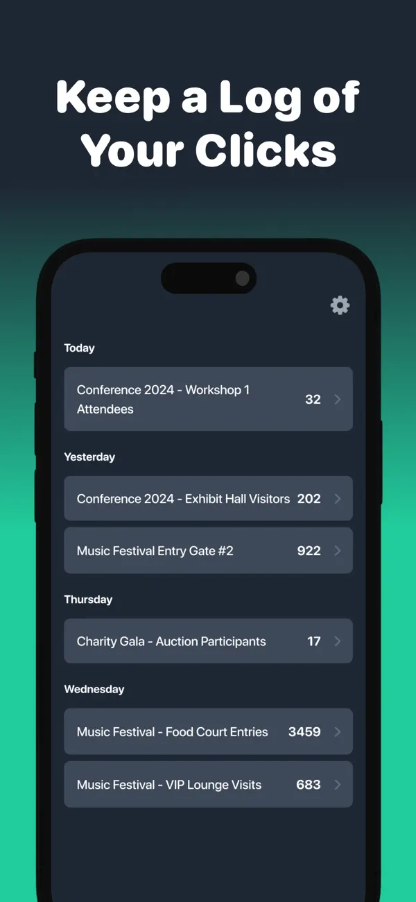 Click Counter by Clicker screenshot 4