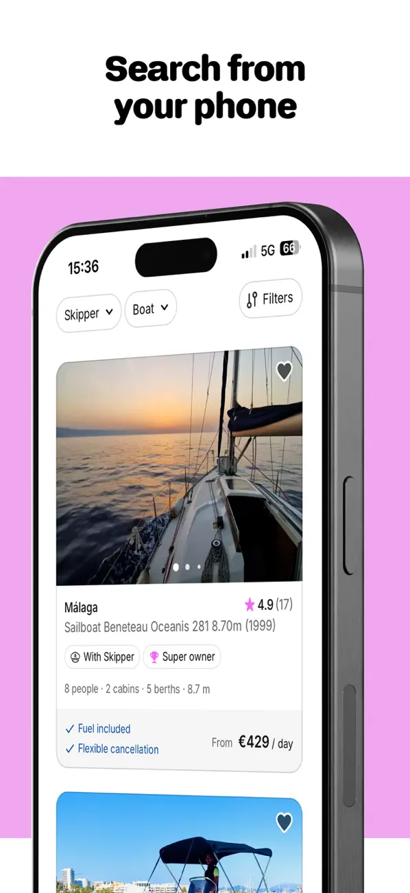 Click&Boat - Yacht Charters screenshot 4