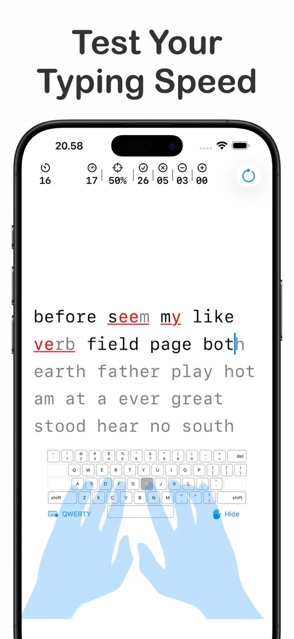 ClickClack - Typing Trainer screenshot 5