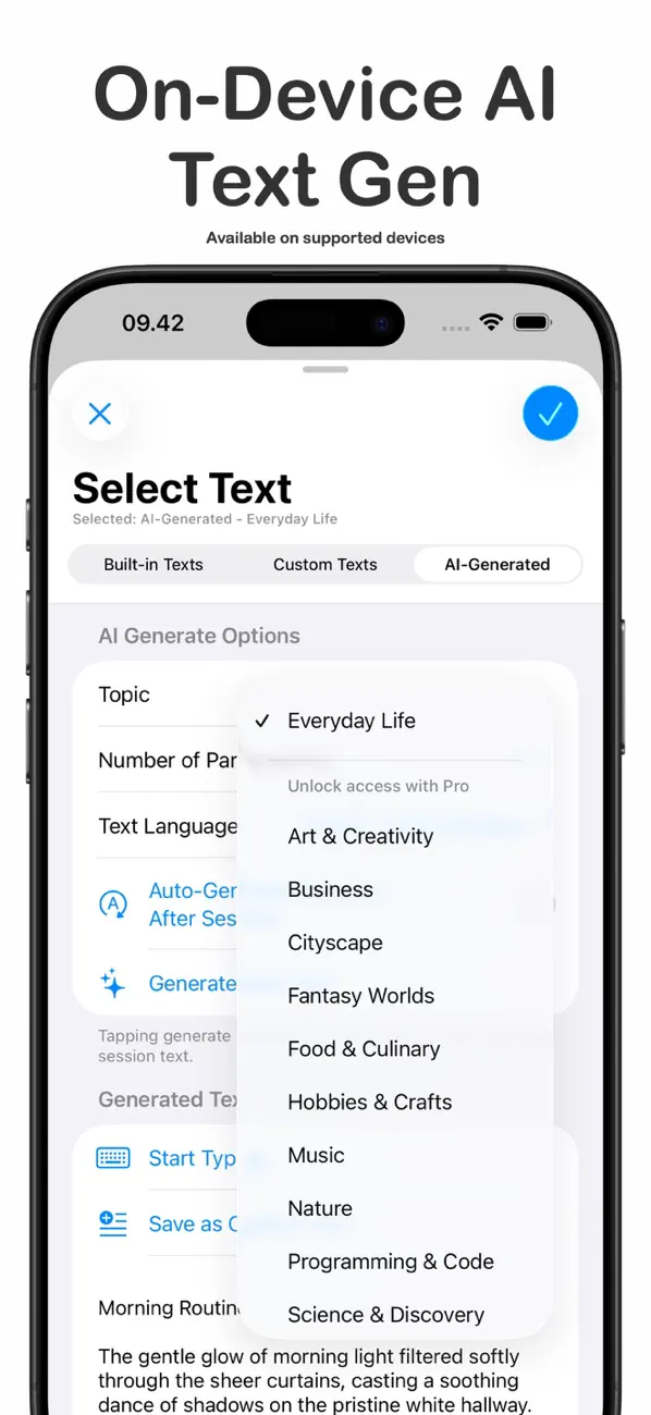 ClickClack - Typing Trainer screenshot 4