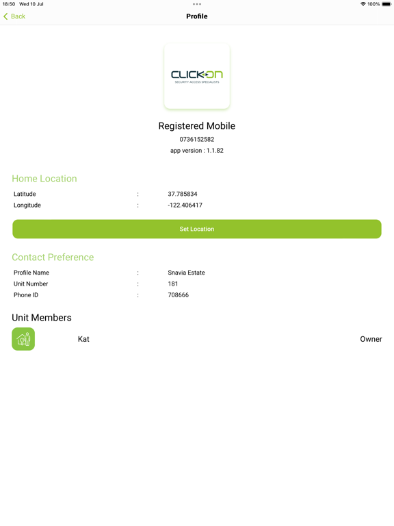 ClickOn Smart Access screenshot 7
