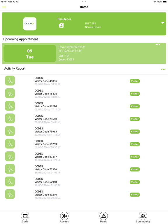 ClickOn Smart Access screenshot 1
